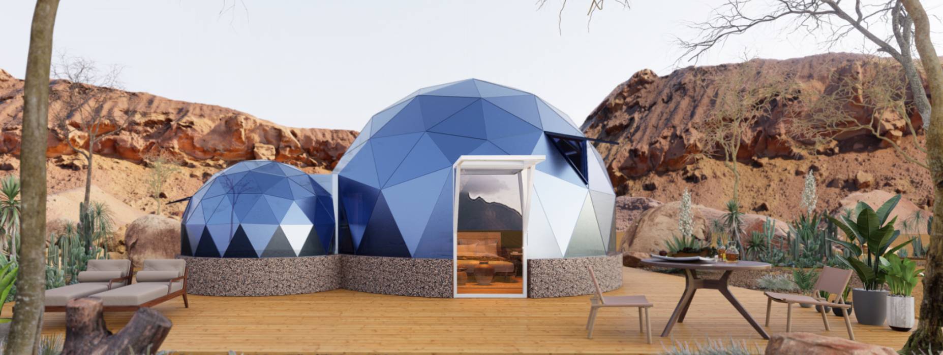 陈仓区球形智能光伏玻璃星空房